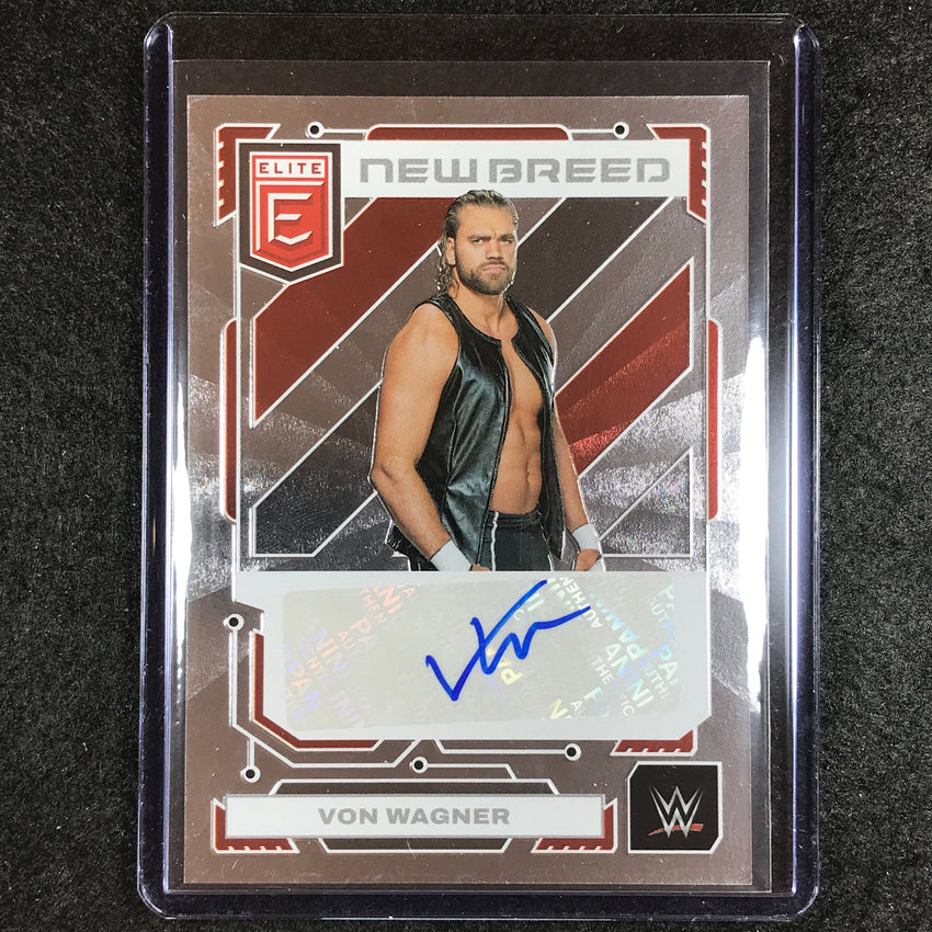 2023 Donruss Elite WWE Von Wagner New Breed Auto #Vwg