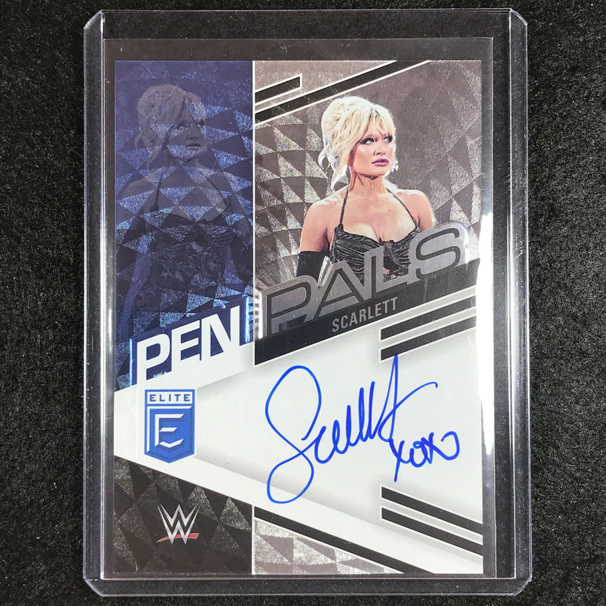 2023 Donruss Elite WWE Scarlett Pen Pals Auto No Scl