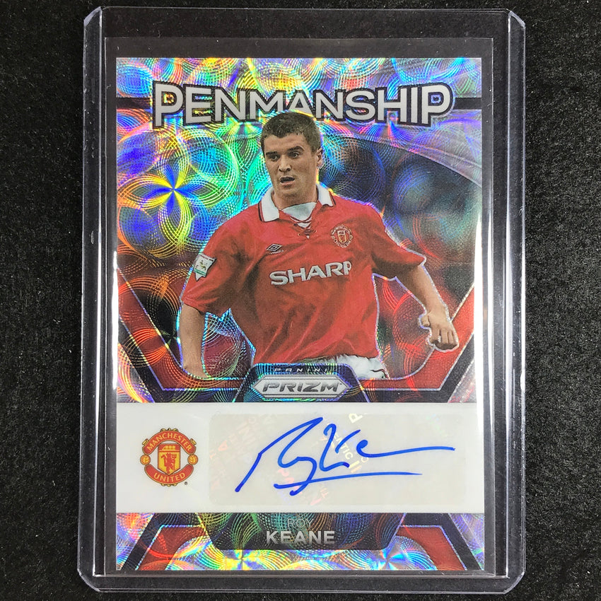 2023-24 Prizm Epl Roy Keane Penmanship Auto Choice No Rk