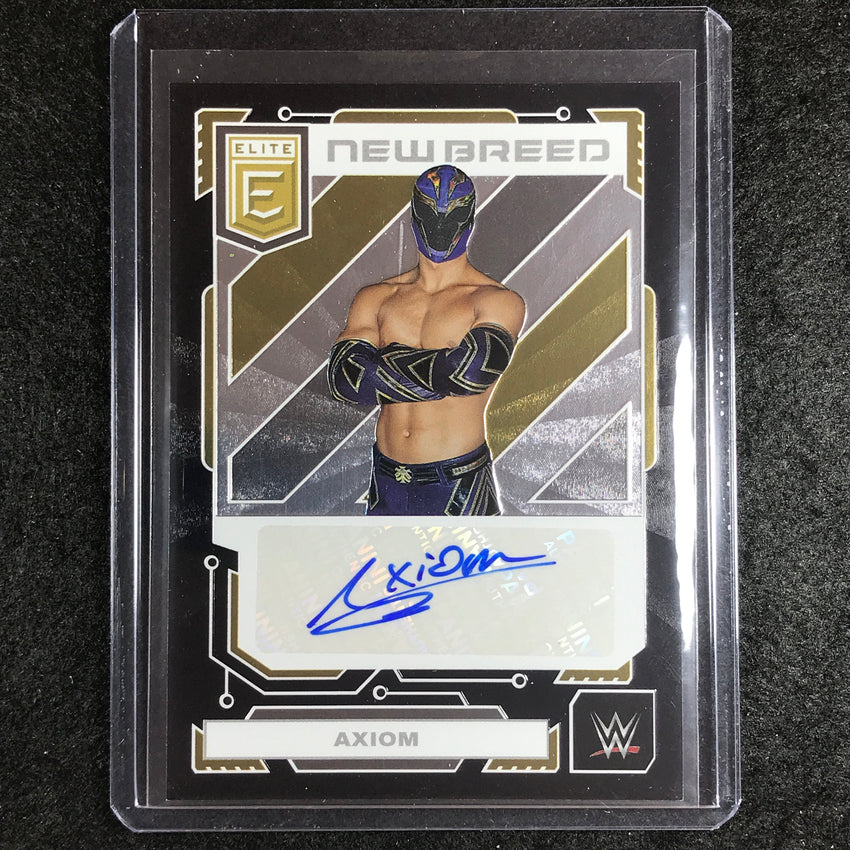 2023 Donruss Elite WWE Axiom New Breed Auto Black 1/1