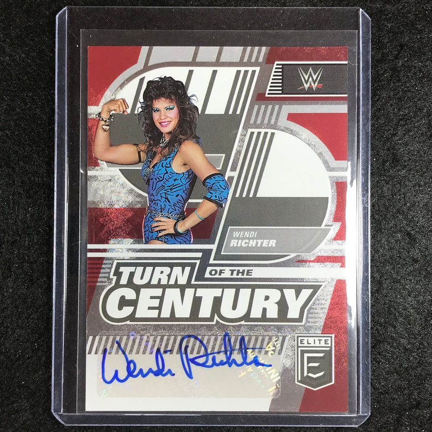 2023 Donruss Elite WWE Wendi Richter Turn Of The Century Auto Red 17/49