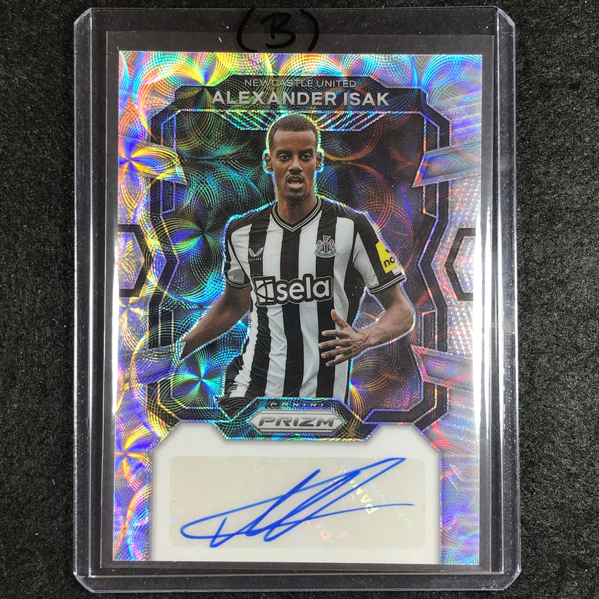 2023-24 Prizm Epl Alexander Isak Signatures Auto Choice No Ai B