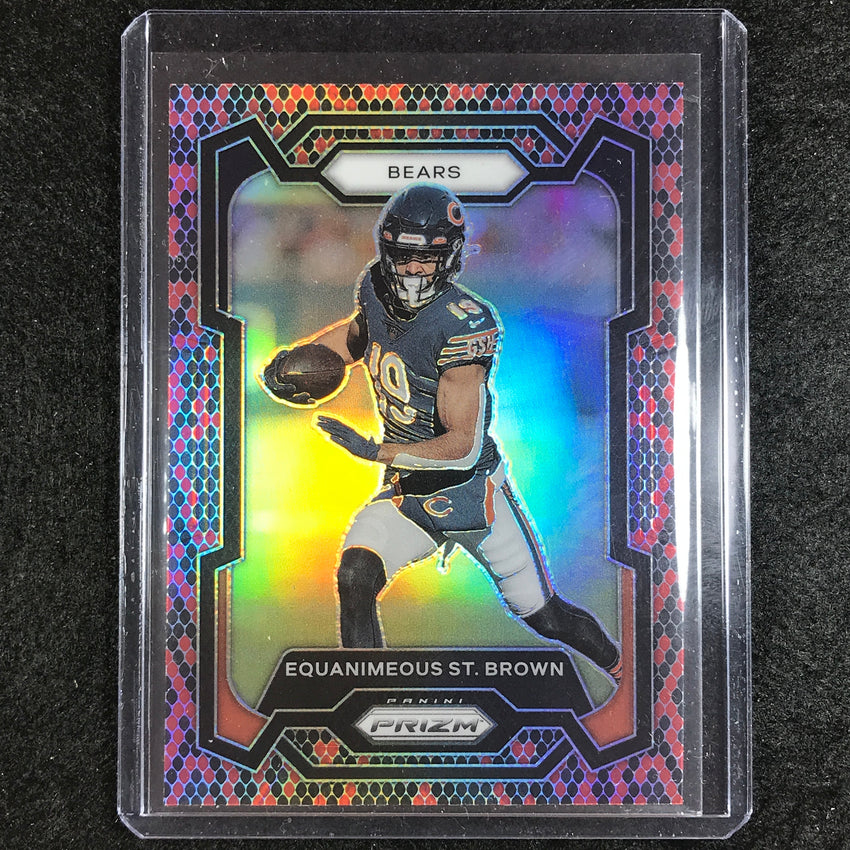 2023 Prizm Football Equanimeous St.brown Base Snakeskin Sp #53