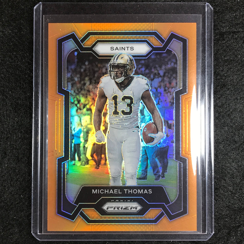 2023 Prizm Football Michael Thomas Base Orange 2/249 #216