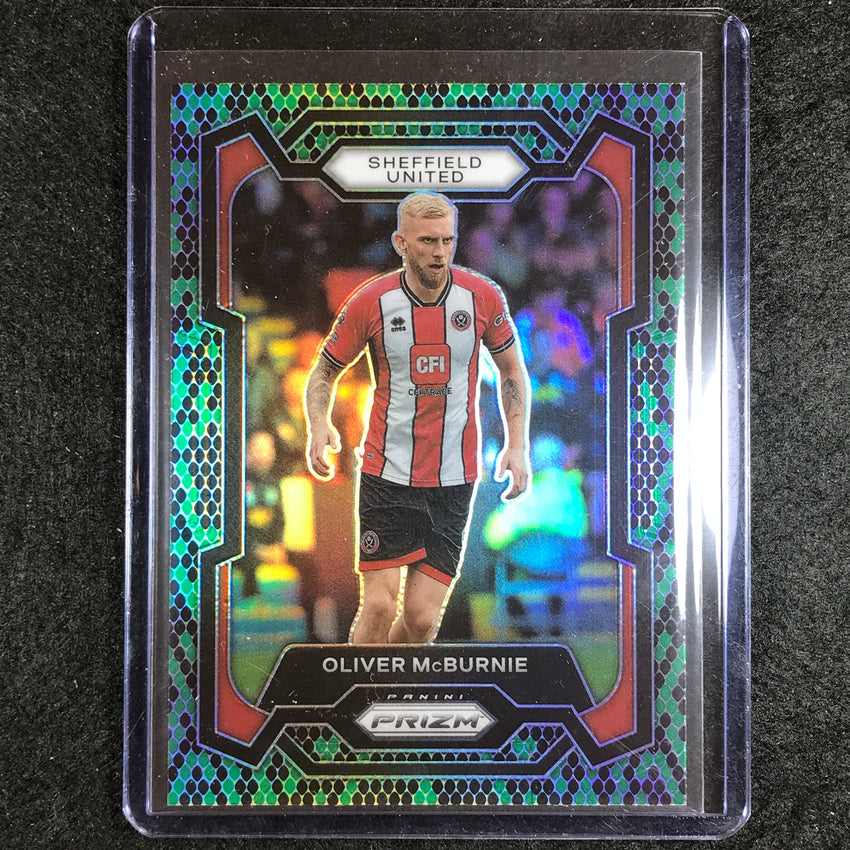 2023-24 Prizm Epl Oliver Mcburnie Base Snakeskin Ssp #279