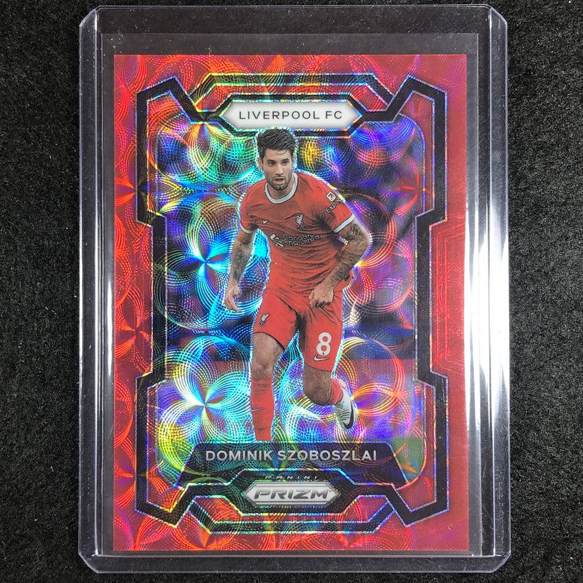 2023-24 Prizm Epl Dominik Szoboszlai Choice Red 23/30 No 86