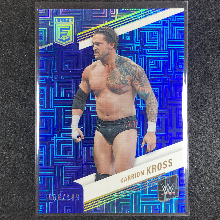 2023 Donruss Elite WWE Karrion Kross Base Blue 68/149 #17