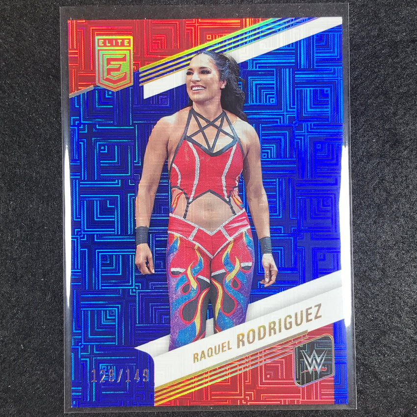 2023 Donruss Elite WWE Raquel Rodriguez Base Blue 128/149 #42