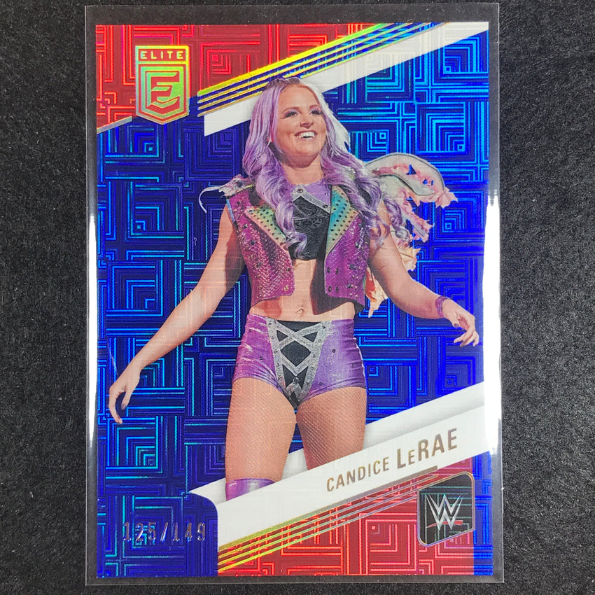 2023 Donruss Elite WWE Candice Lerae Base Blue 125/149 No 44