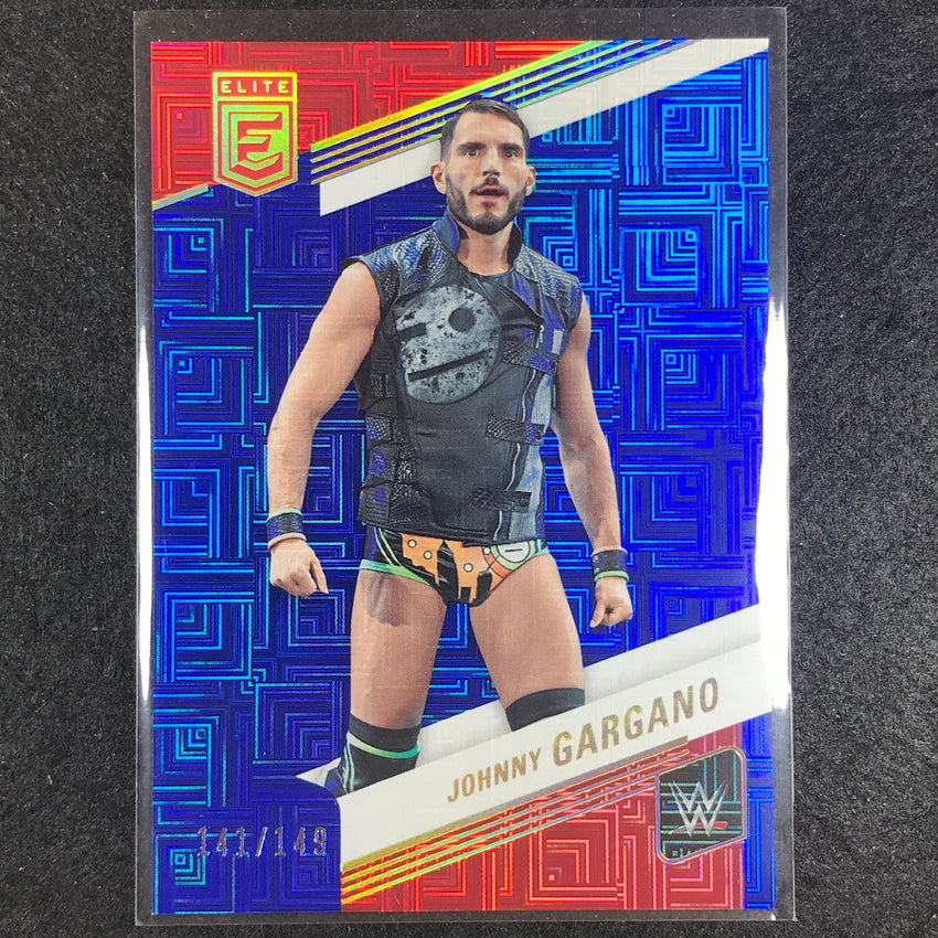 2023 Donruss Elite WWE Johnny Gargano Base Blue 141/149 No 63