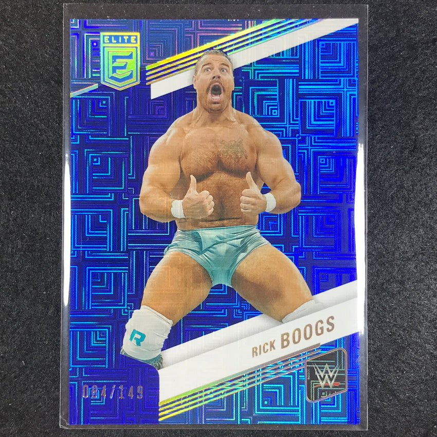 2023 Donruss Elite WWE Rick Boogs Base Blue 84/149 #83