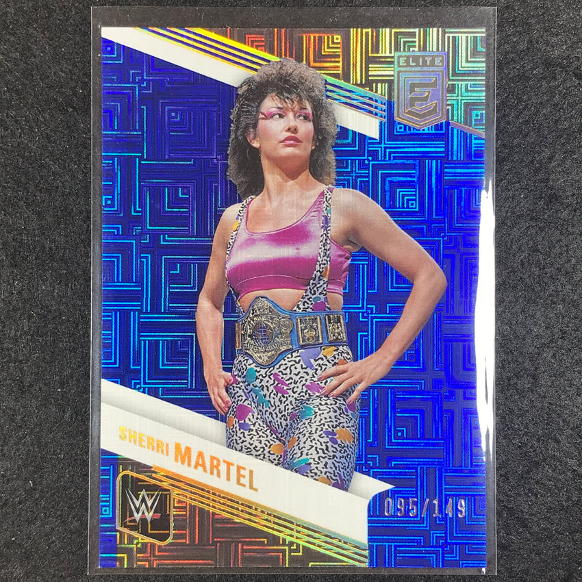 2023 Donruss Elite WWE Sherri Martel Legends Base Blue 95/149 #112