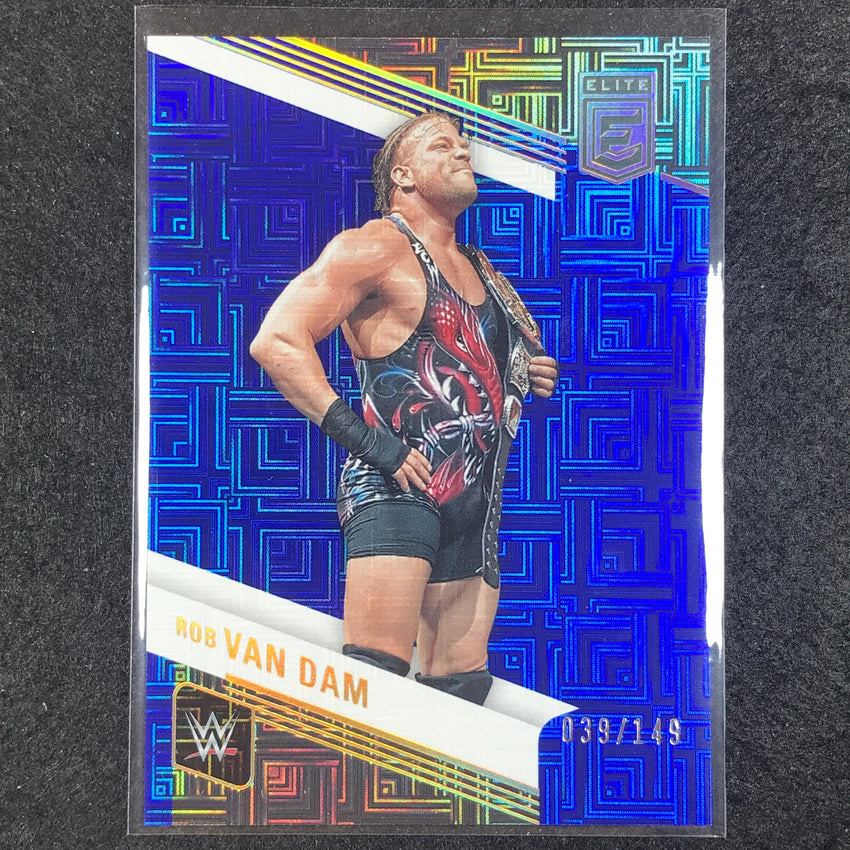 2023 Donruss Elite WWE Rob Van Dam Legends Base Blue 39/149 #121