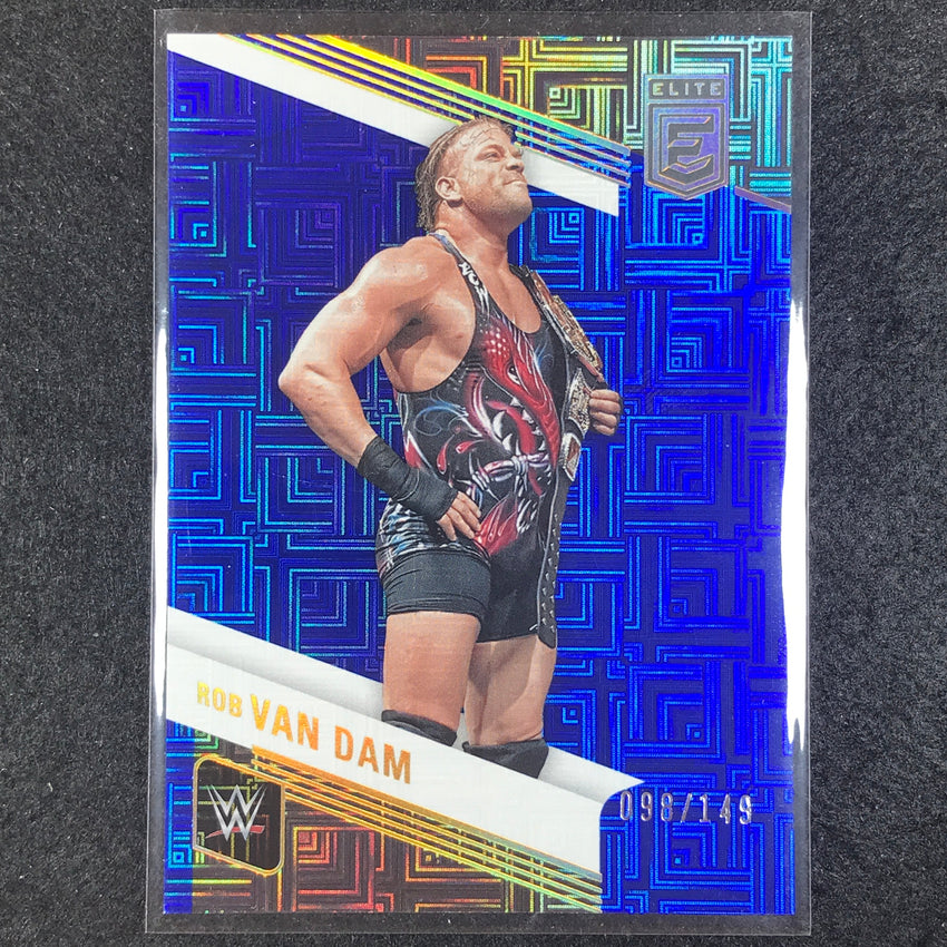 2023 Donruss Elite WWE Rob Van Dam Legends Base Blue 98/149 #121