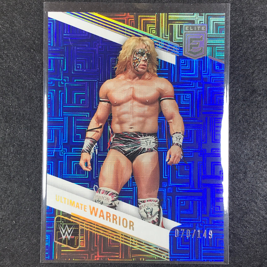 2023 Donruss Elite WWE Ultimate Warrior Legends Base Blue 70/149 No 122