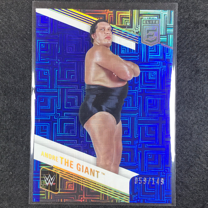 2023 Donruss Elite WWE Andre The Giant Legends Base Blue 59/149 No 128