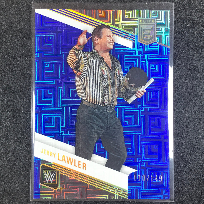 2023 Donruss Elite WWE Jerry Lawler Legends Base Blue 110/149 #137