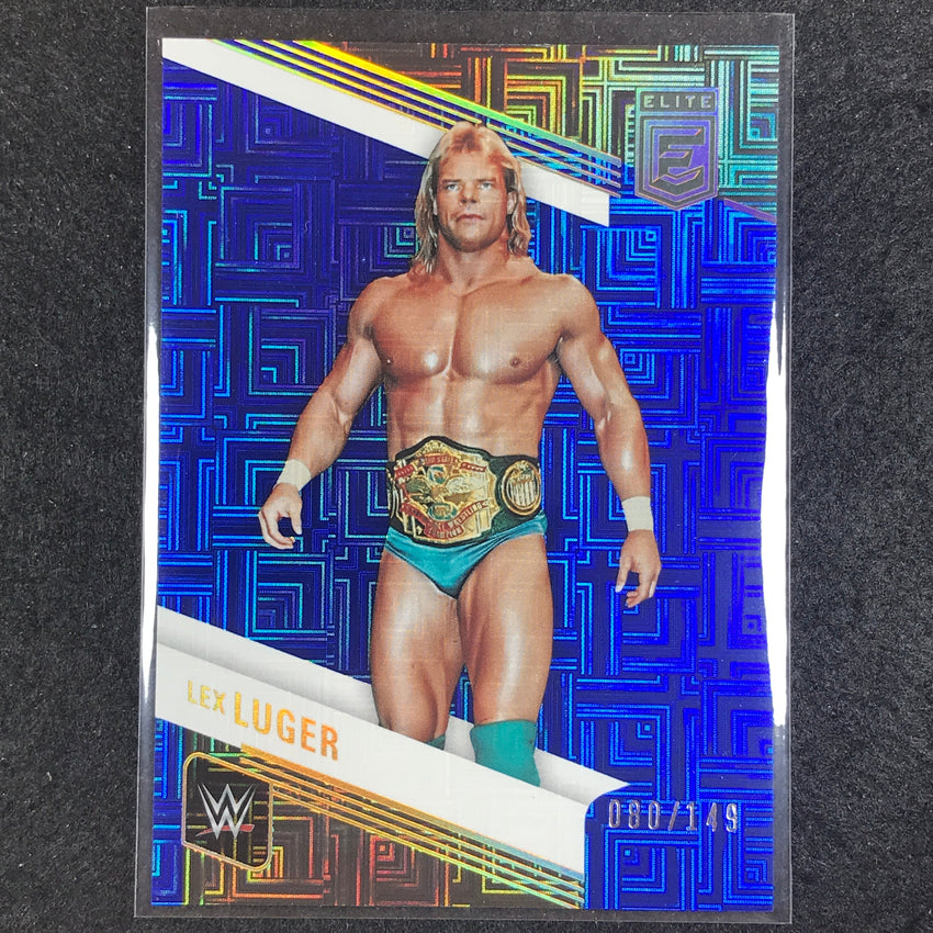 2023 Donruss Elite WWE Lex Luger Legends Base Blue 80/149 No 139