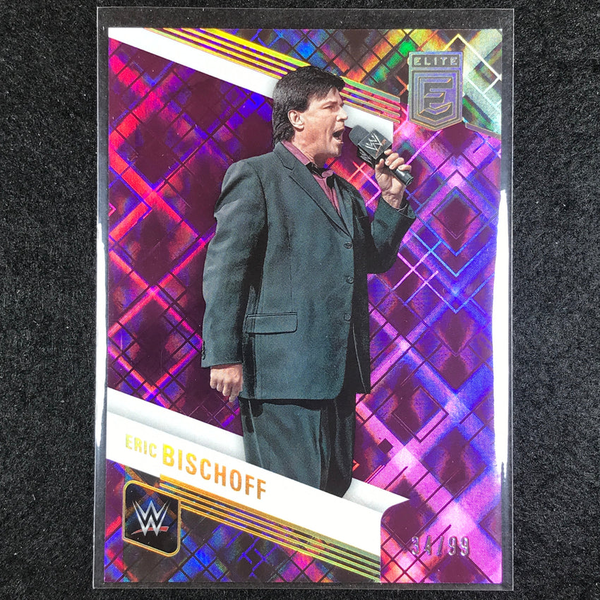 2023 Donruss Elite WWE Eric Bischoff Legends Base Purple 34/99 #117
