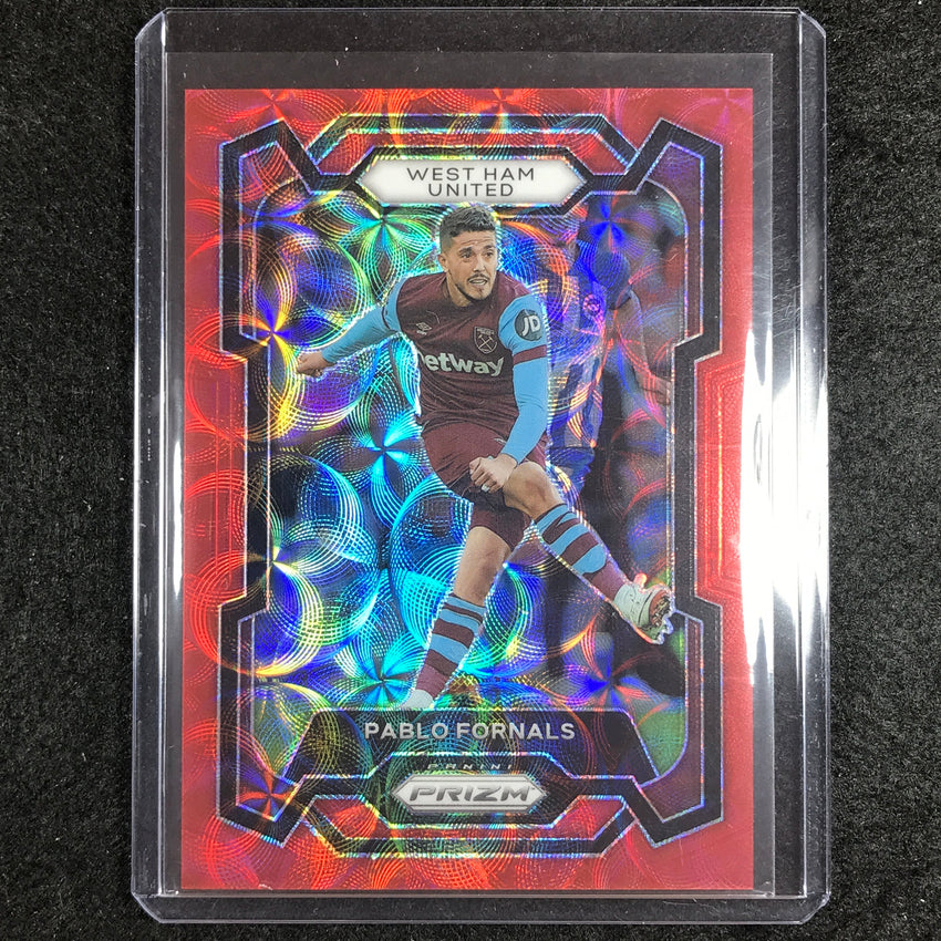 2023-24 Prizm Epl Pablo Fornals Choice Red 16/30 No 16