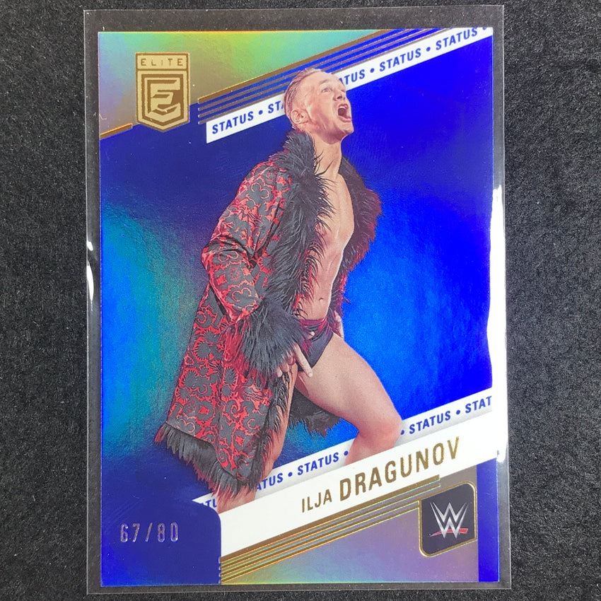 2023 Donruss Elite WWE Ilja Dragunov Base Status 67/80 #65