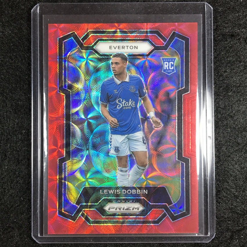 2023-24 Prizm Epl Lewis Dobbin Rookie Choice Red 23/30 #23