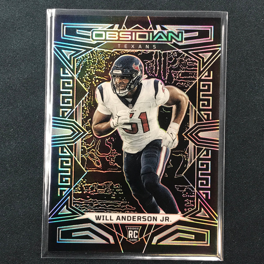 2023 Obsidian Football WILL ANDERSON JR. Rookie Base #141