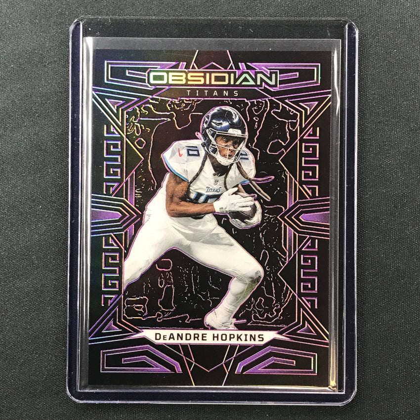 2023 Obsidian Football DEANDRE HOPKINS Base Purple Electic Etch 47/75