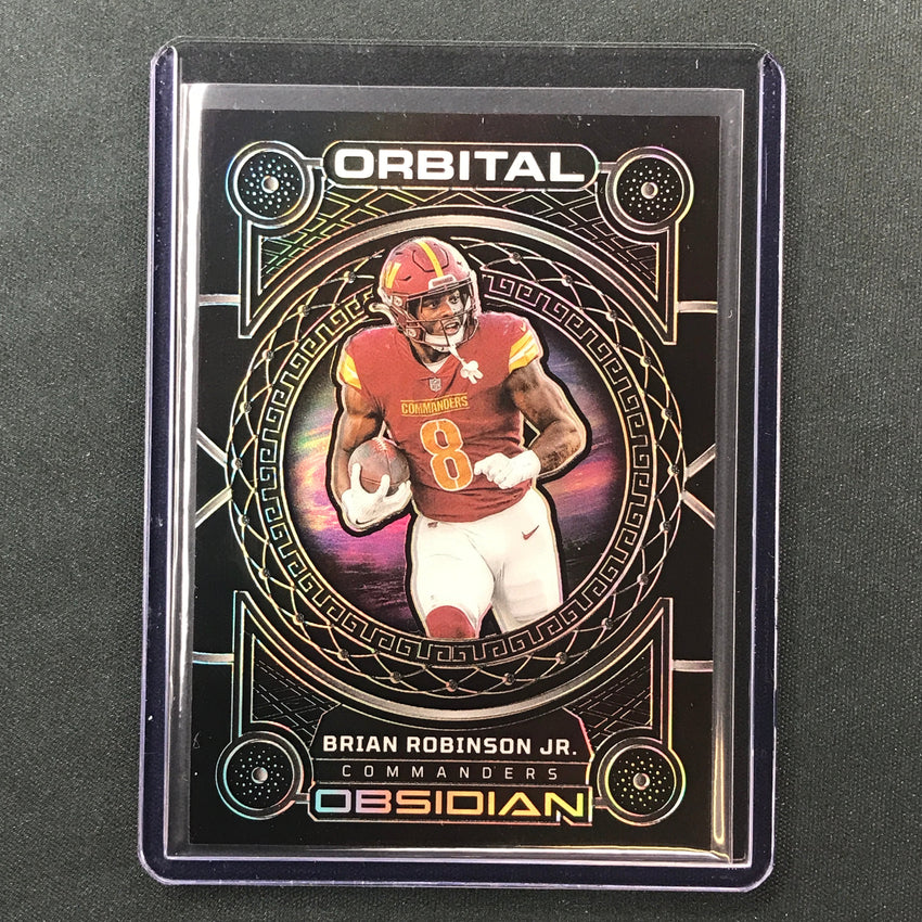 2023 Obsidian Football BRIAN ROBINSON JR. Orbital Base 122/135