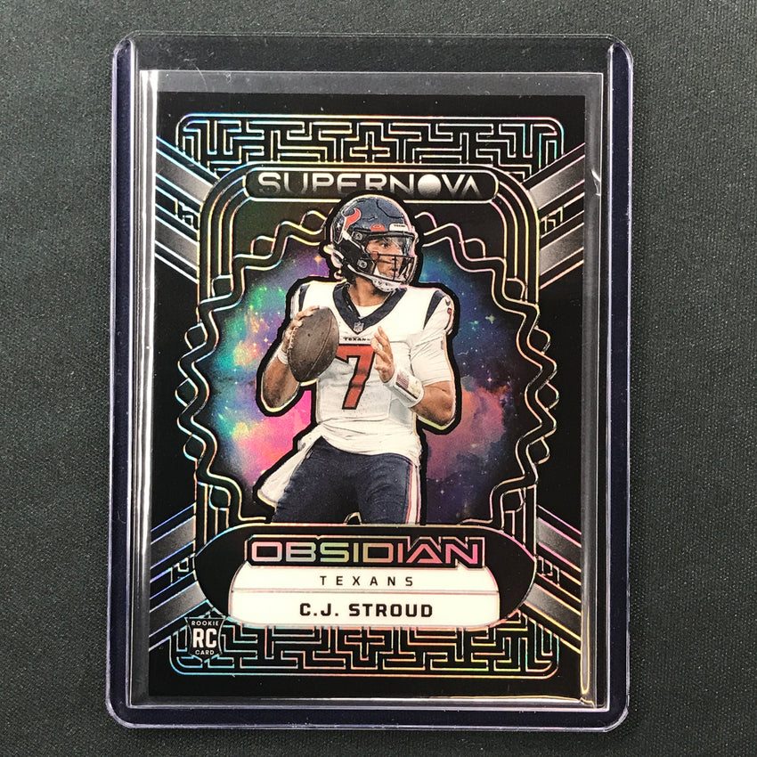 2023 Obsidian Football C.J. STROUD Supernova Rookie Base 62/135