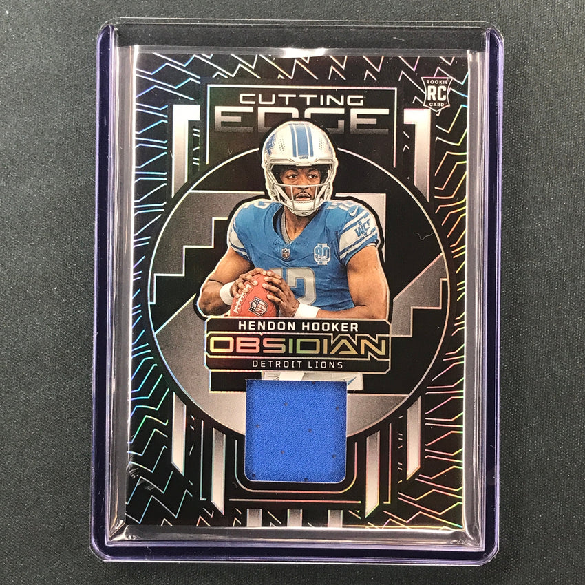 2023 Obsidian Football HENDON HOOKER Cutting Edge Rookie Jersey Base 39/199