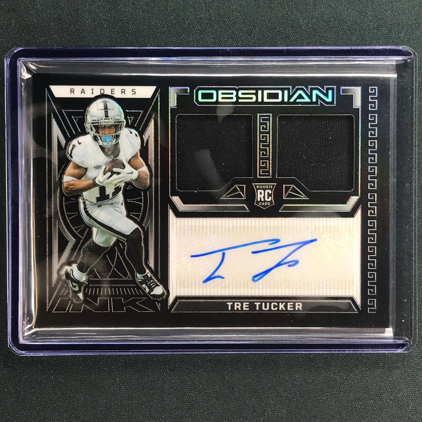2023 Obsidian Football TRE TUCKER Rookie Jersey Ink Auto Base 9/199