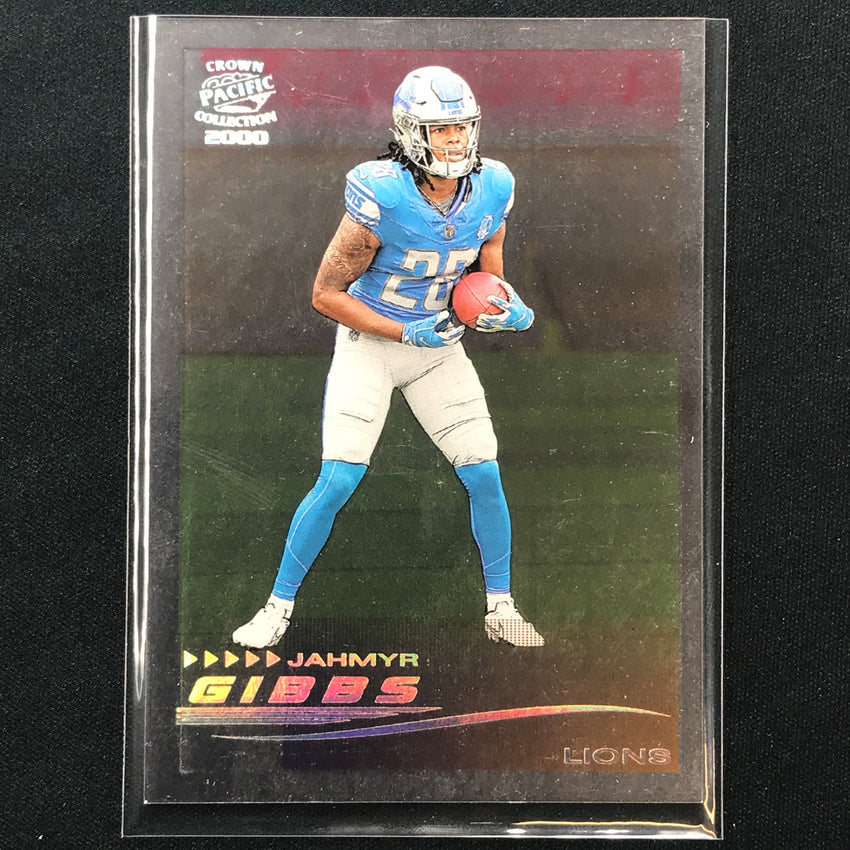 2023 Zenith Football JAHMYR GIBBS Pacific Revolution Rookie Base No.9