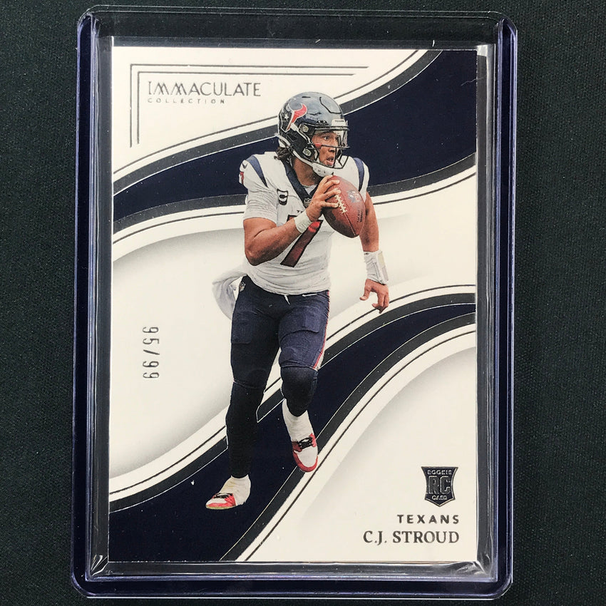 2023 Immaculate Football C.J. STROUD Rookie Base 95/99