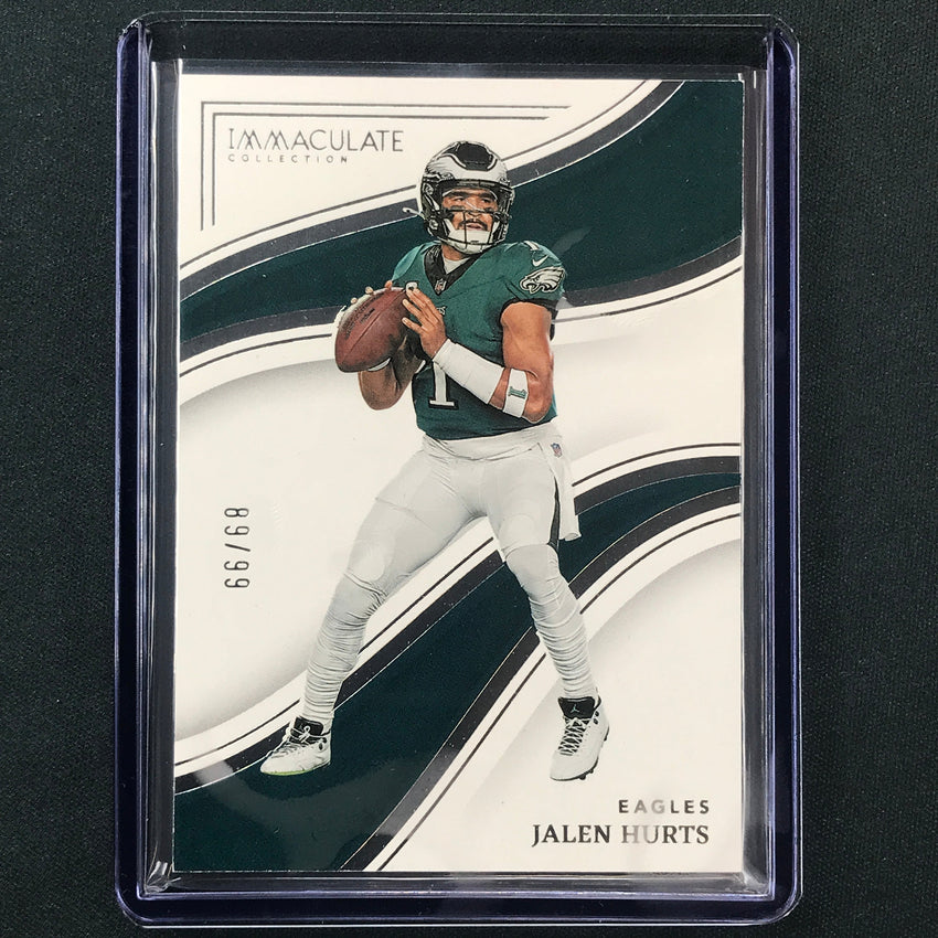 2023 Immaculate Football JALEN HURTS Base 89/99