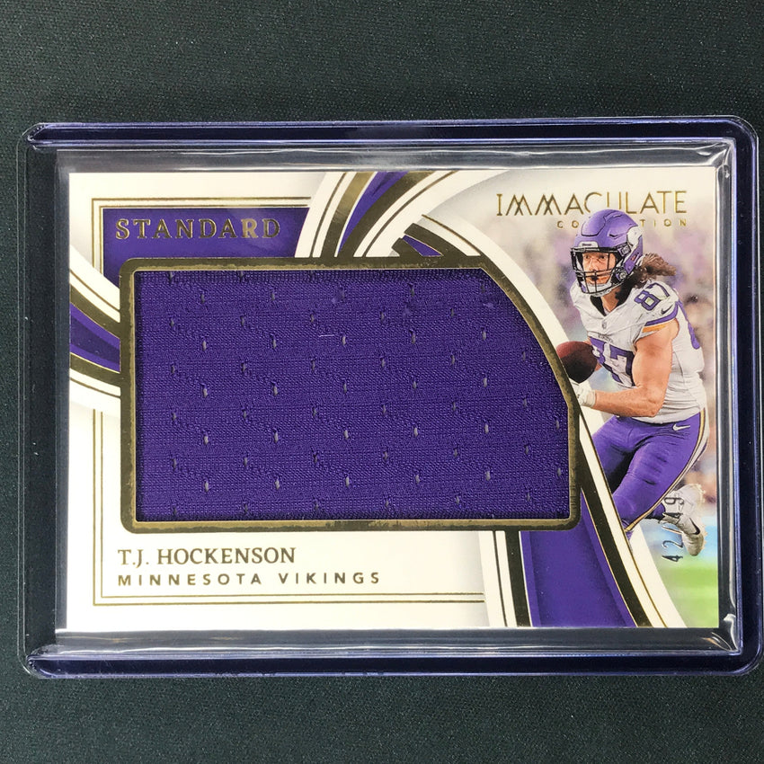 2023 Immaculate Football T.J. HOCKENSON Immaculate Standard Jersey Relic 42/49