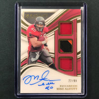 2023 Immaculate Football MIKE ALSTOTT Player's Collection Patch Auto 22/99