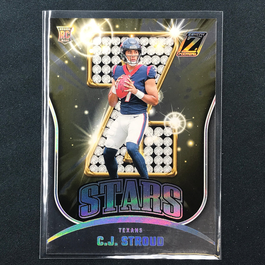 2023 Zenith Football C.J. STROUD Z-Stars Rookie Base No.23
