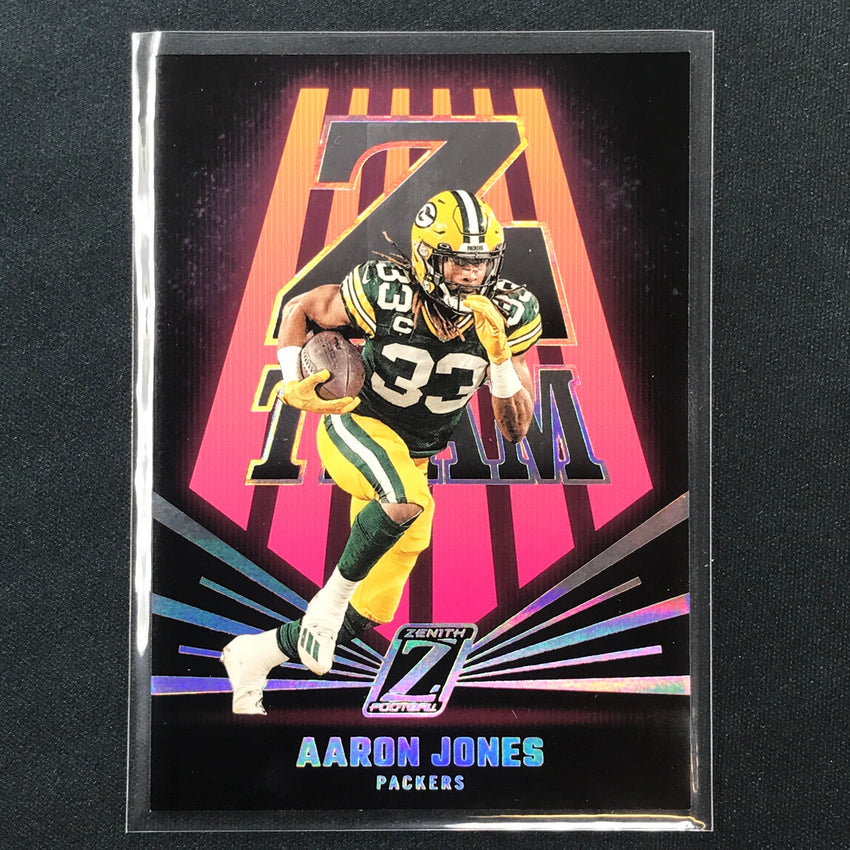 2023 Zenith Football AARON JONES Z-Team Base #12