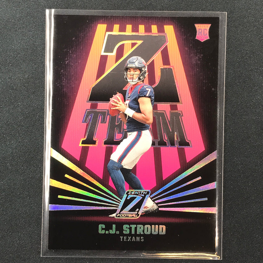 2023 Zenith Football C.J. STROUD Z-Team Rookie Base No.23