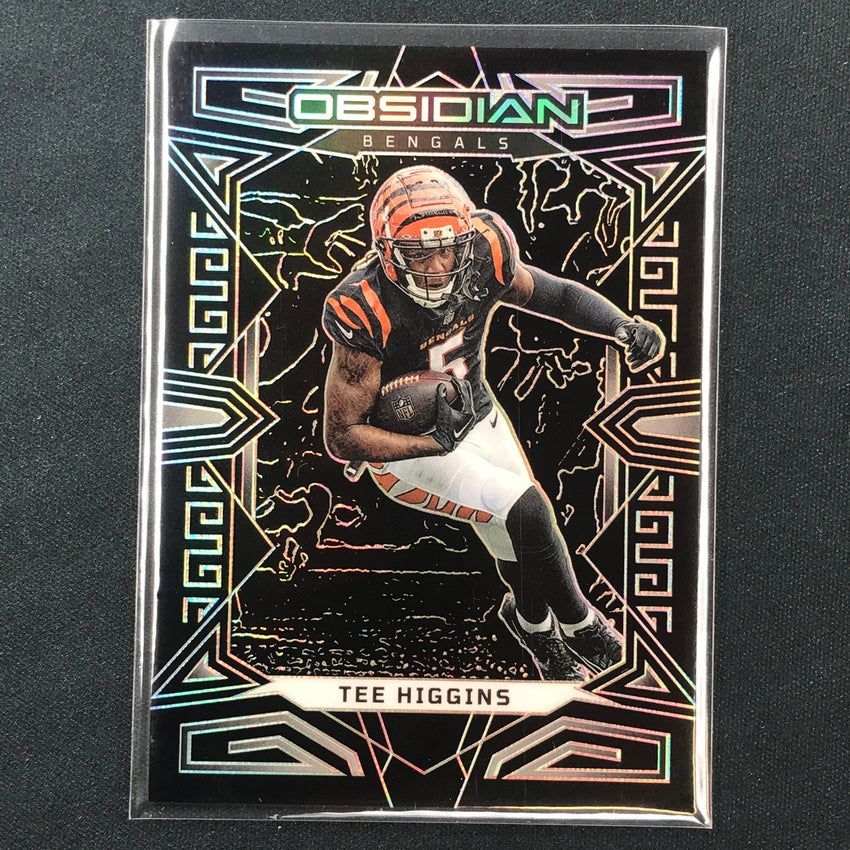 2023 Obsidian Football TEE HIGGINS Base #23