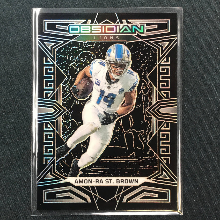 2023 Obsidian Football AMON-RA ST. BROWN Base No.34