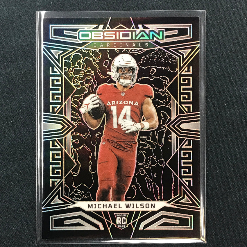 2023 Obsidian Football MICHAEL WILSON Rookie Base #103