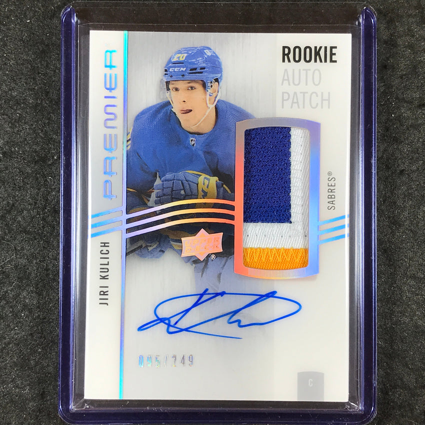 2023-24 Premier NHL JIRI KULICH Acetate Rookie Patch Auto 95/249