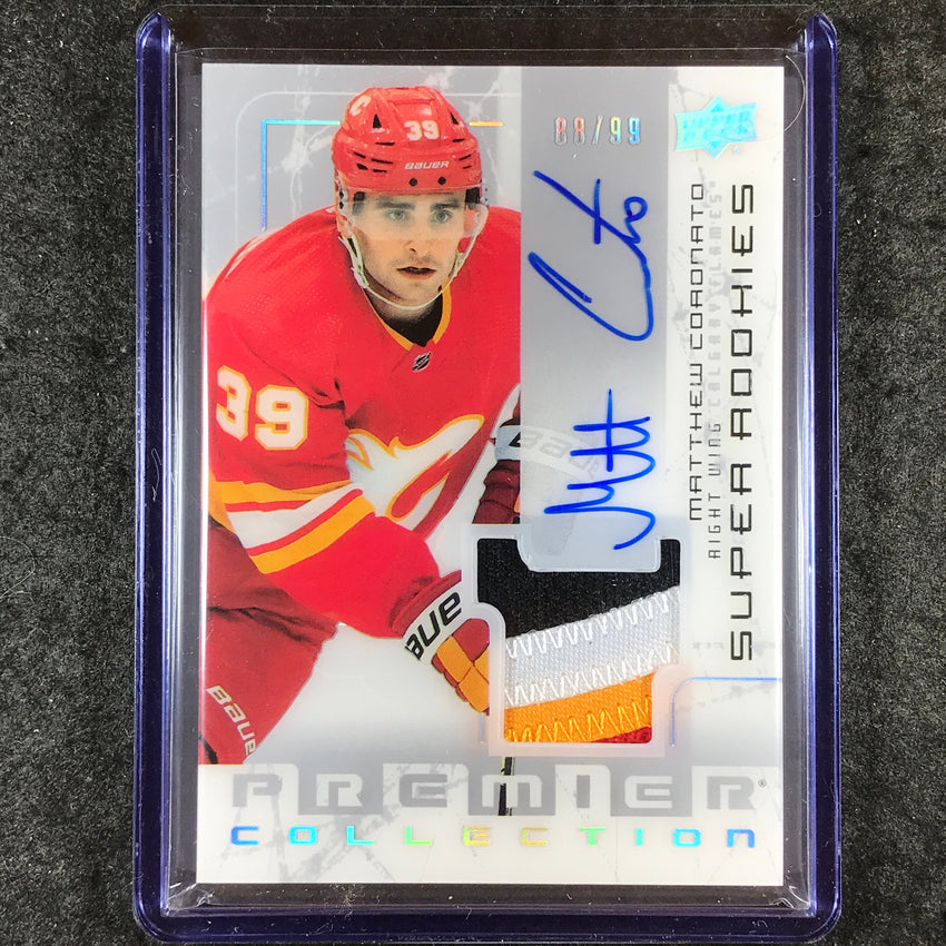 2023-24 Premier NHL MATTHEW CORONATO 2003-04 Rookie Patch Auto 88/99