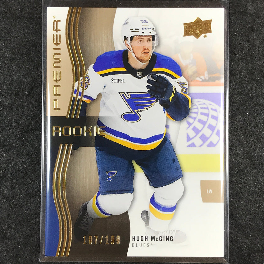 2023-24 Premier NHL HUGH MCGING Rookie Base Bronze /199 #126