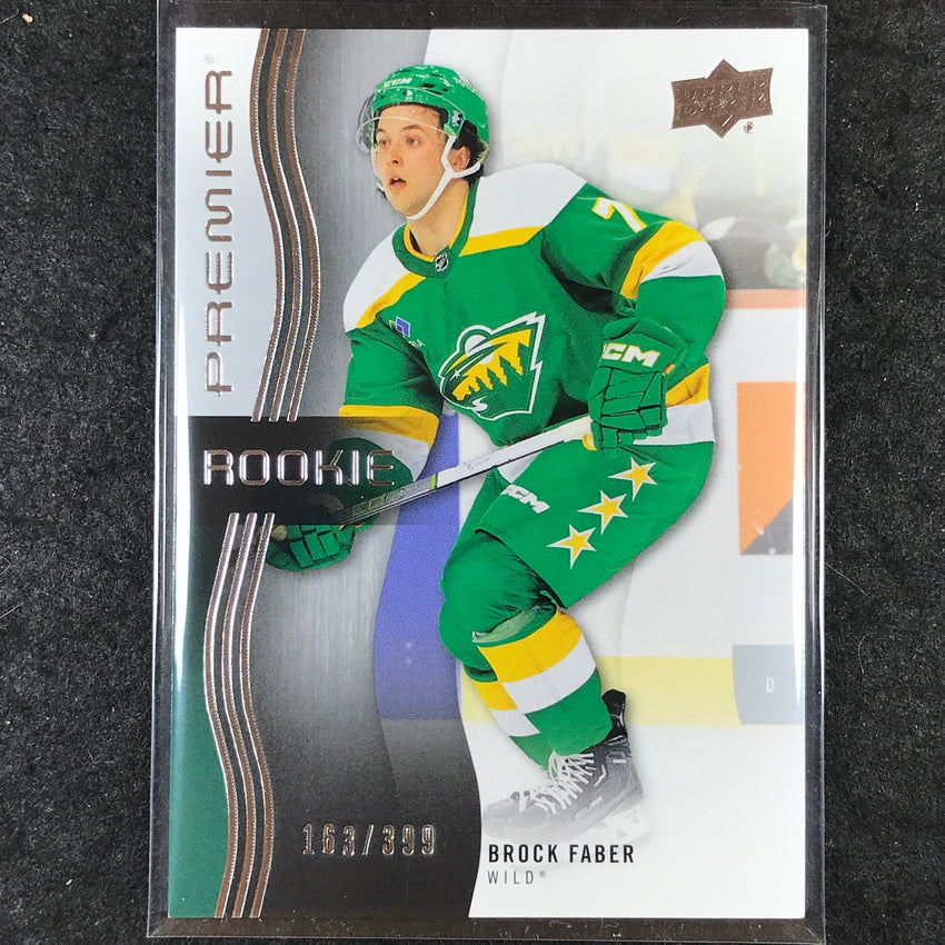 2023-24 Premier NHL BROCK FABER Rookie Base /399 #104