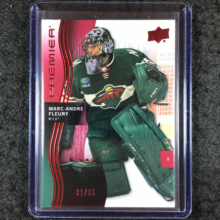 2023-24 Premier NHL MARC-ANDRE FLEURY Base Ruby 31/35 #83