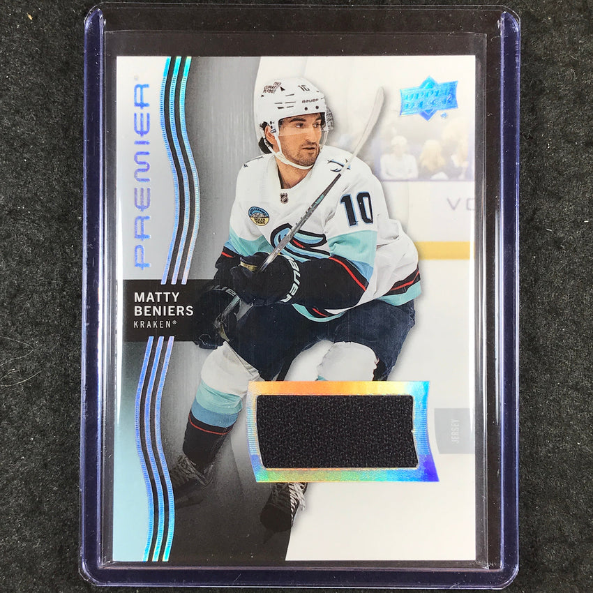 2023-24 Premier NHL MATTY BENIERS Base Jersey Relic #15
