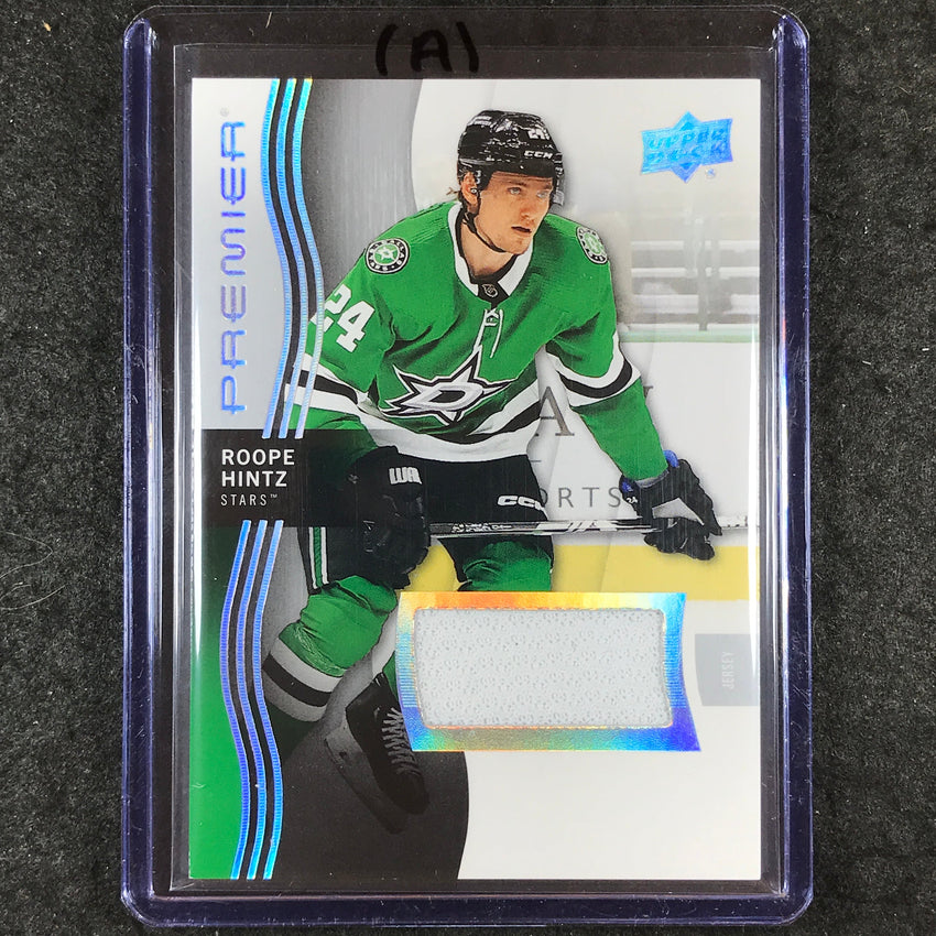 2023-24 Premier NHL ROOPE HINTZ Base Jersey Relic #22 (A)